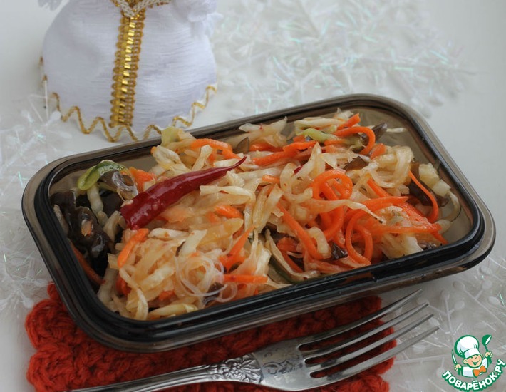 Рецепт: Салат Хэйхэ Рецепт: Салат Хэйхэ