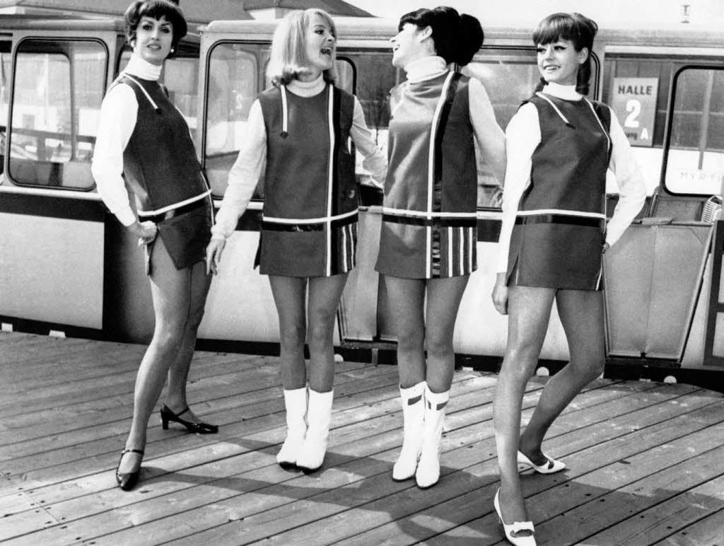 Мини юбки в СССР 1960е