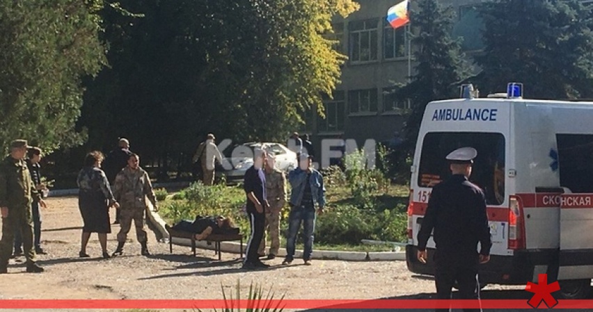 Теракт: в Керченском политехе взорвали бомбу