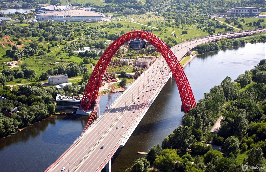 1. Живописный мост, Москва 1. Живописный мост, Москва места, мост, путешествие, россия