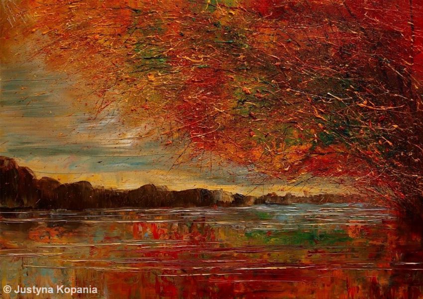 художник, Польша, пейзажи