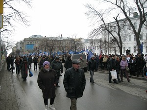 Шествие партии ВОЛЯ против НАТО в Ульяновске