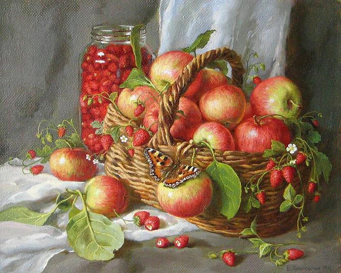 Аромат спелых яблок. Автор: Екатерина Калиновская. Аромат спелых яблок. Автор: Екатерина Калиновская.