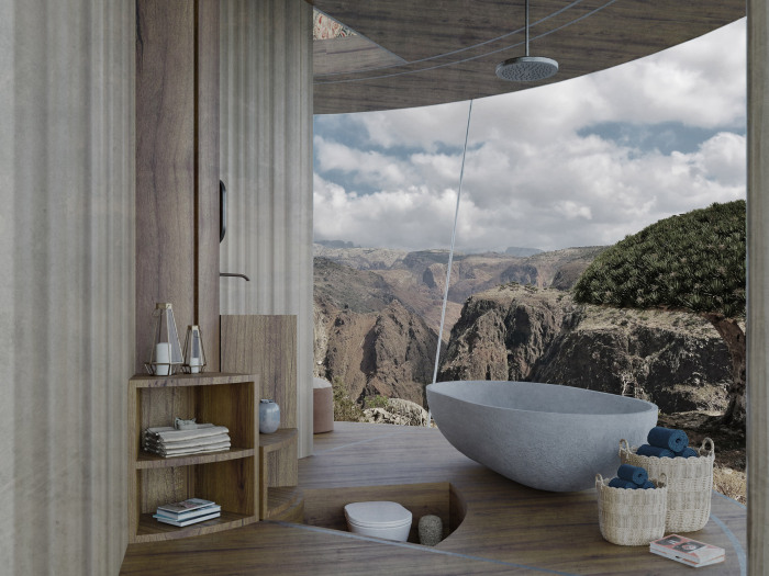 А вот туалет спрятали в «подполье» (концепт Casa Ojala'). | Фото: acentraledellarte.org. А вот туалет спрятали в «подполье» (концепт Casa Ojala'). | Фото: acentraledellarte.org.