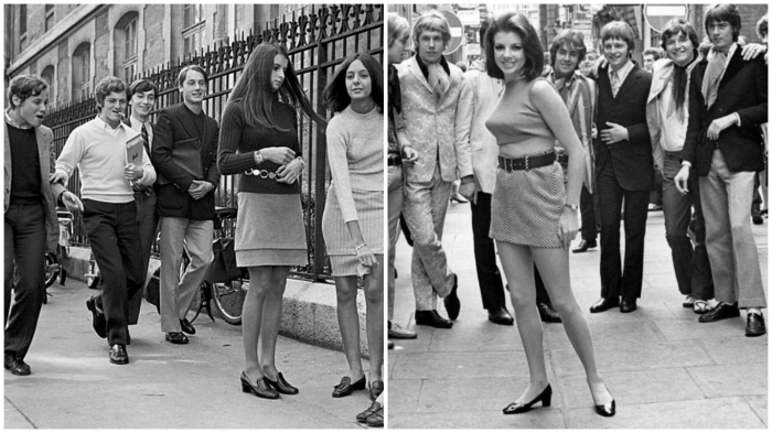 В 1960-х девушка в мини могла остановить движение на улицах города... В 1960-х девушка в мини могла остановить движение на улицах города...