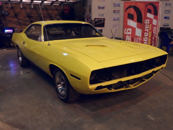 Plymouth Barracuda 1970 восстановленный из хлама plymouth, musclegarage, реставрация, авто, длиннопост