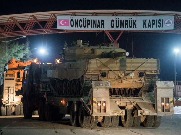 «Оливковое» наступление Турции на Сирию обернулось первыми жертвами