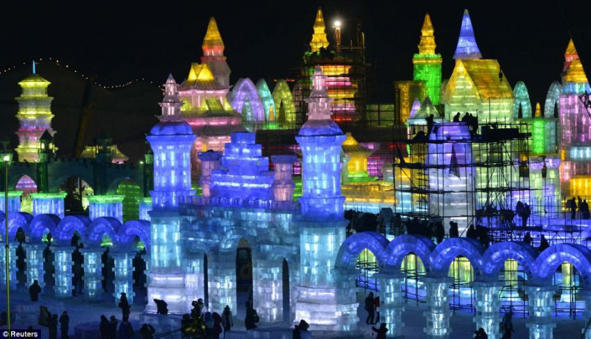 Китай, Новый Год, башня