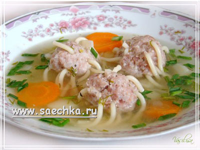 Суп с "осьминожками"