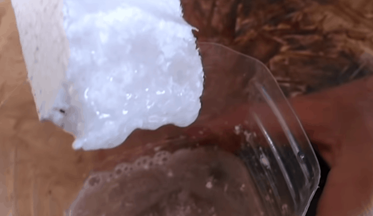 Практичная водоотталкивающая пропитка из пенопласта