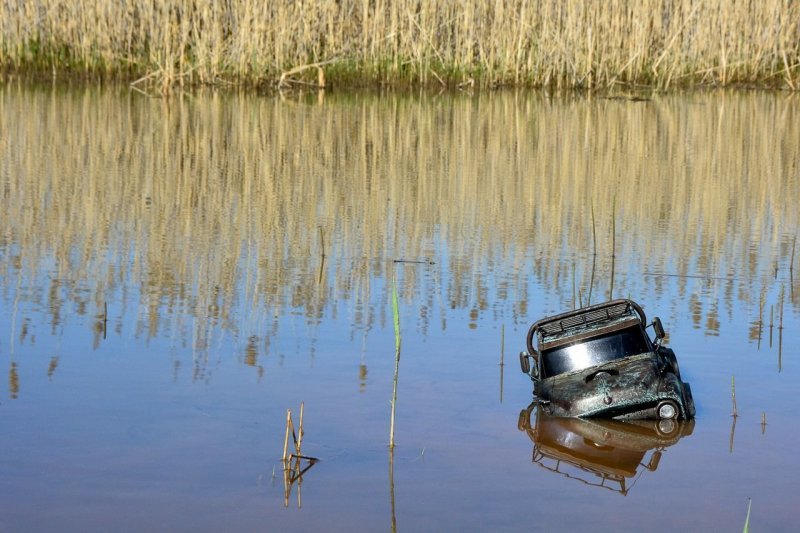 Нет, она не утонула Нет, она не утонула ford, rc модель, авто, автомобили, игрушка, моделизм, своими руками
