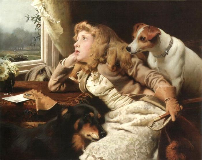 «День не для прогулок» /Charles Burton Barber