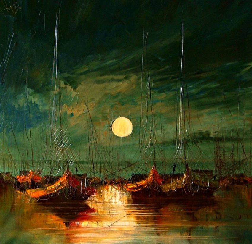 художник, Польша, пейзажи