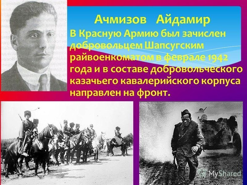 Герои Советского Союза. Ачмизов Айдамир Ахмедович (6 фото) Герои Советского Союза. Ачмизов Айдамир Ахмедович (6 фото)