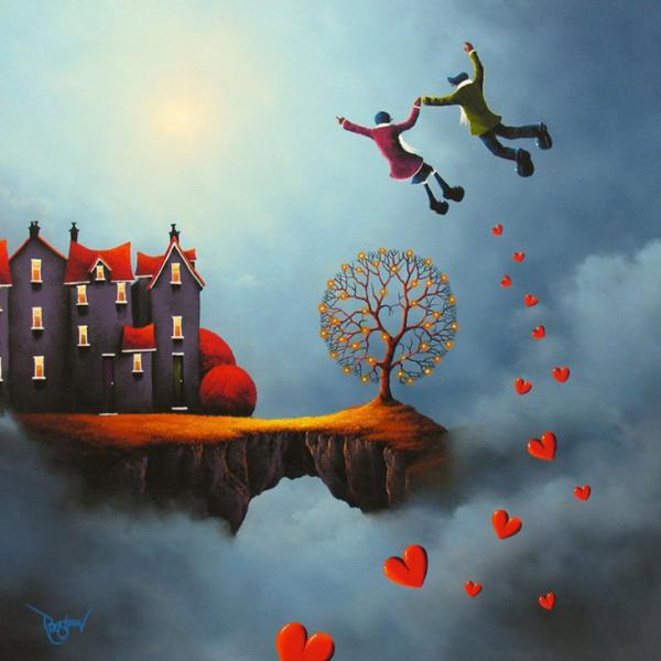 David Renshaw 37600 600 Романтические и яркие картины Дэвида Реншоу (David Renshaw)