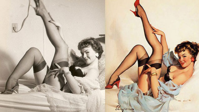 ...    -... -   (Gil Elvgren)