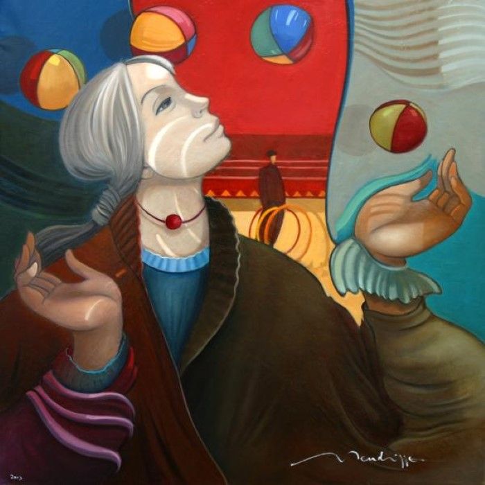 Фокусник. Автор: Jean-Louis Mendrisse. Фокусник. Автор: Jean-Louis Mendrisse.