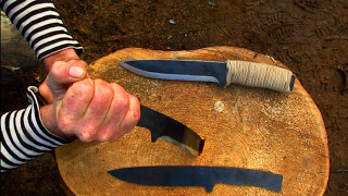 СДЕЛАТЬ НОЖ ИЗ ПИЛЫ 9ХФ