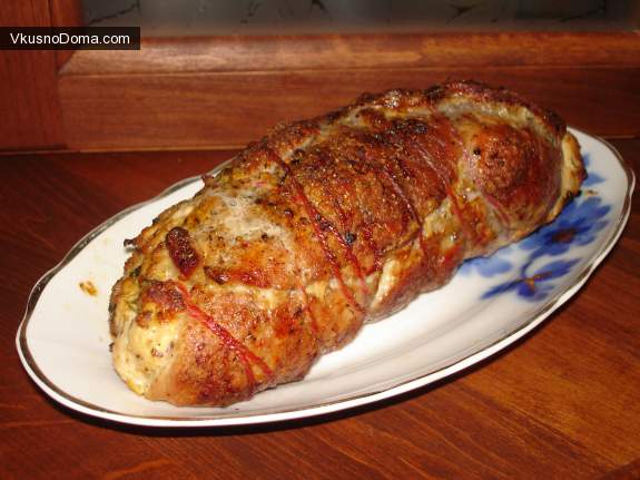 Литовский мясной рулет