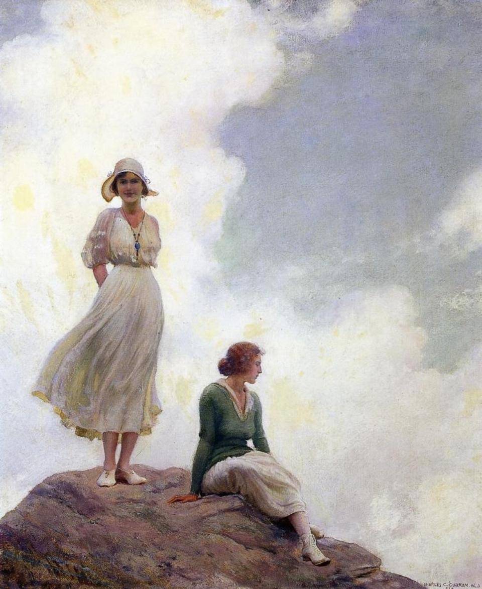 Чарльз Кортни Каран (Charles Courtney Curran),1861-1942.Америка.