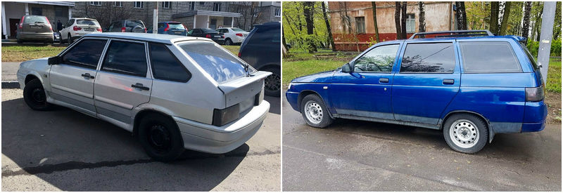 Редкая переднеприводная Лада сохраняет заводской облик за годы жизни. Тонировка и литые диски — доработки понятные и, на мой взгляд, безобидные. Остальные могут быть таковы, что возникнут проблемы с техосмотром и постановкой на учет. Лада