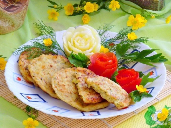 Популярное блюдо в моей семье — Кабачково-сырные оладьи