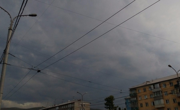 Небо перед грозой Небо перед грозой