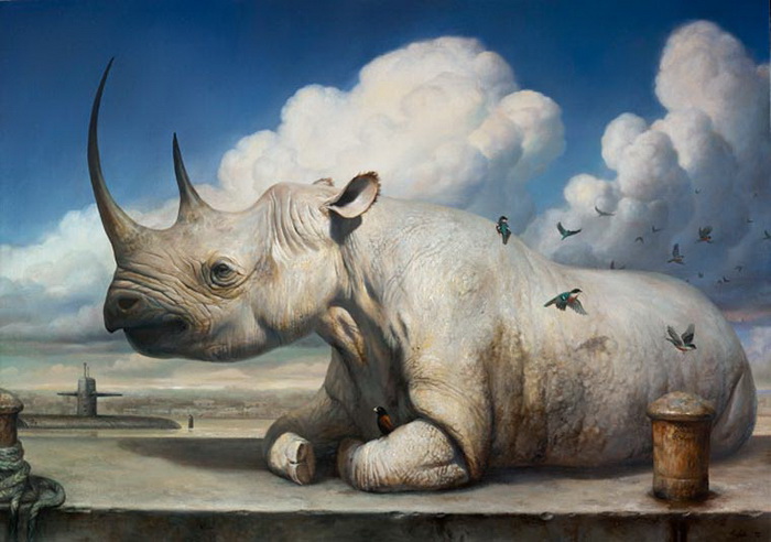 Экосистема планеты, сюрреализм Martin Wittfooth