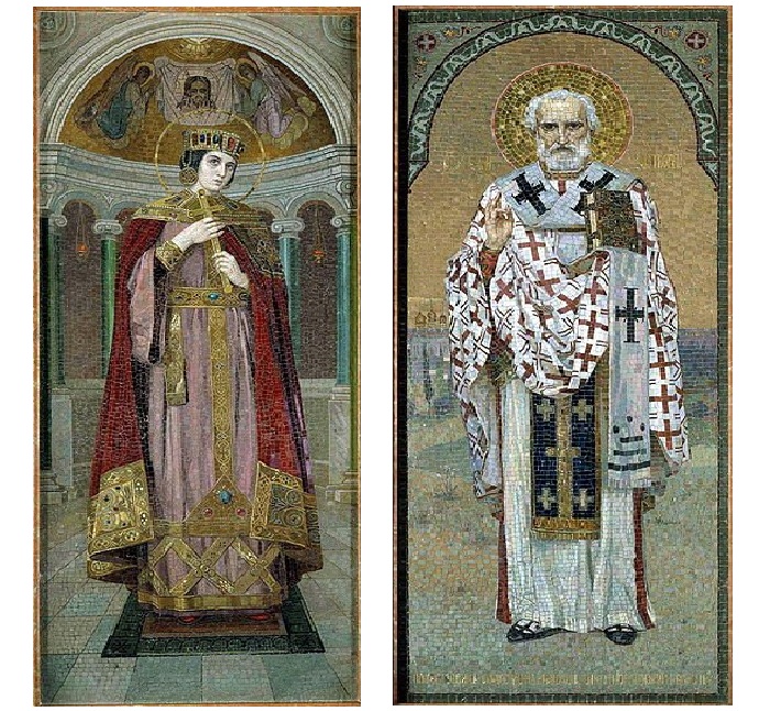 Мозаичные панно, созданные по эскизам Н. Бодаревского в храме Спаса на Крови. Почему передвижники открещивались от художника Бодаревского и снимали его полотна с вернисажей