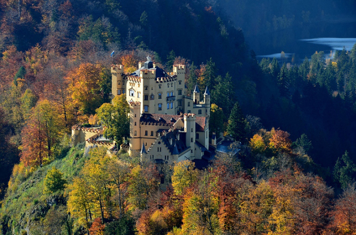 Замок Хоэншвангау, Германия.