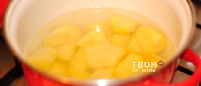 "Рулет из картофеля и селедки"