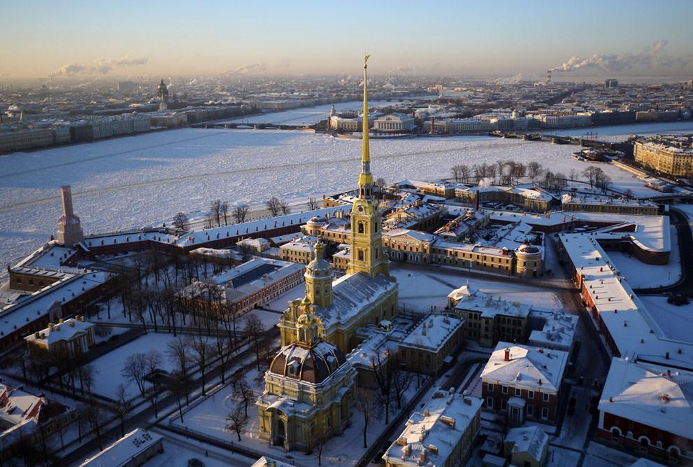 Санкт-Петербург – вид сверху
