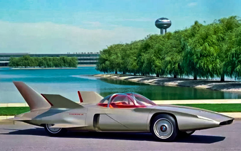 Очередной «наземный истребитель» от концерна GM - экспериментальный Firebird 1959 года.