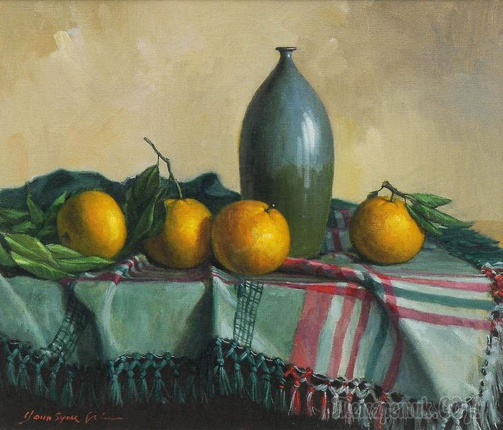 Корейская живопись. Ким Юн Сик - Kim Yun Sik (김윤식) (1933-2008). Республика Корея Корейская живопись. Ким Юн Сик - Kim Yun Sik (김윤식) (1933-2008). Республика Корея