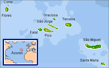 Азорские острова — места нетронутой природы