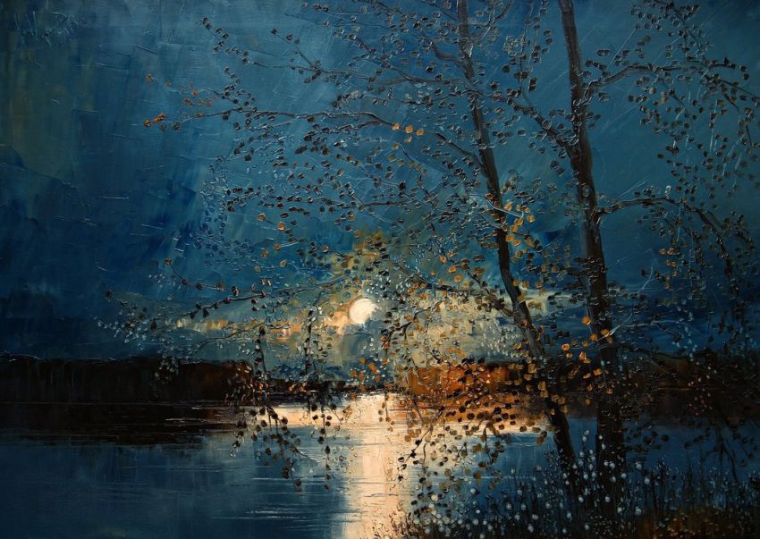 художник, Польша, пейзажи