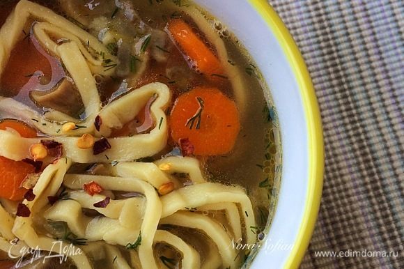 Наш вкусный и ароматный супчик готов. Приятного аппетита! Наш вкусный и ароматный супчик готов. Приятного аппетита!