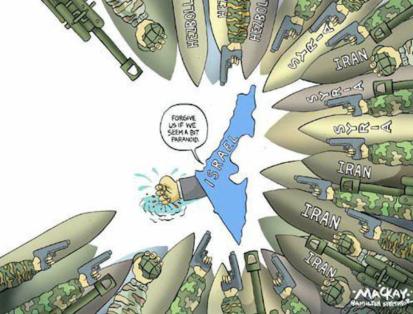 Если у Израиля и паранойя, то абсолютно обоснованная