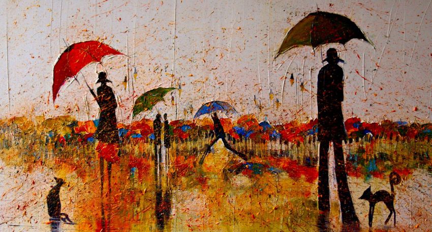 художник, Польша, пейзажи