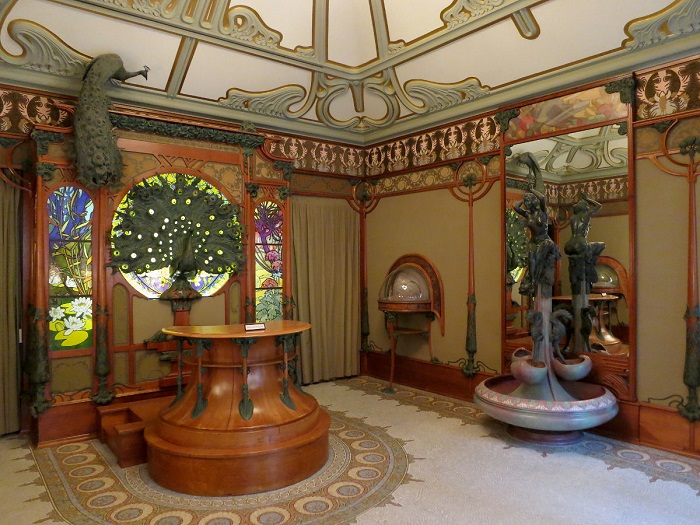Интерьер ювелирного дома Жоржа Фуке, оформленный Альфонсом Мухой. | Фото: upload.wikimedia.org. Славянские красавицы Альфонса Мухи - шедевры в стиле ар-нуво