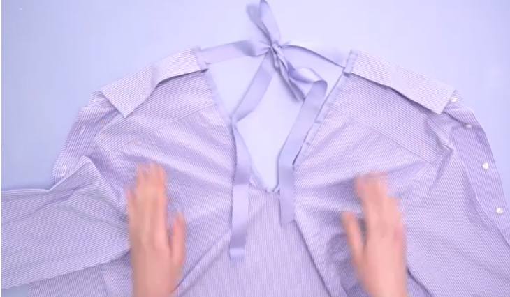 Блузка из рубашки(diy)