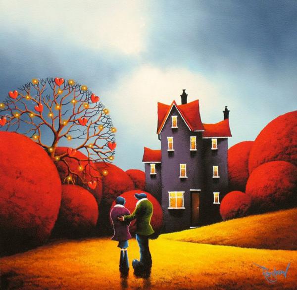 David Renshaw 24600 586 Романтические и яркие картины Дэвида Реншоу (David Renshaw)