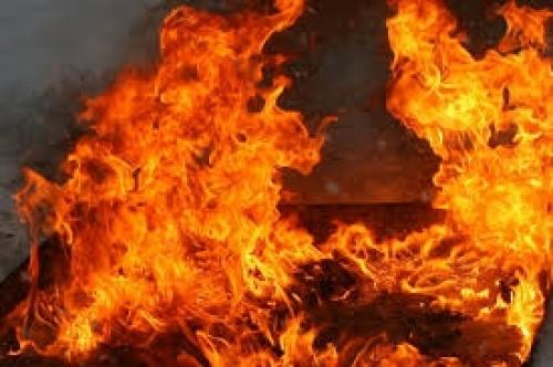Астанчане стали очевидцами сильного пожара в торговом центре