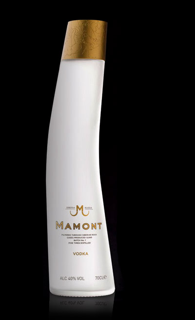 ДИЗАЙН БУТЫЛКИ ДЛЯ ВОДКИ "MAMONT"