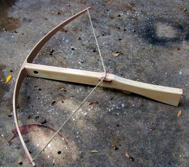 Как сделать самострел из дерево Как сделать самострел из дерево