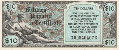 Военные платежные сертификаты США