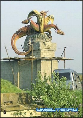 бетонная скульптура своими руками
