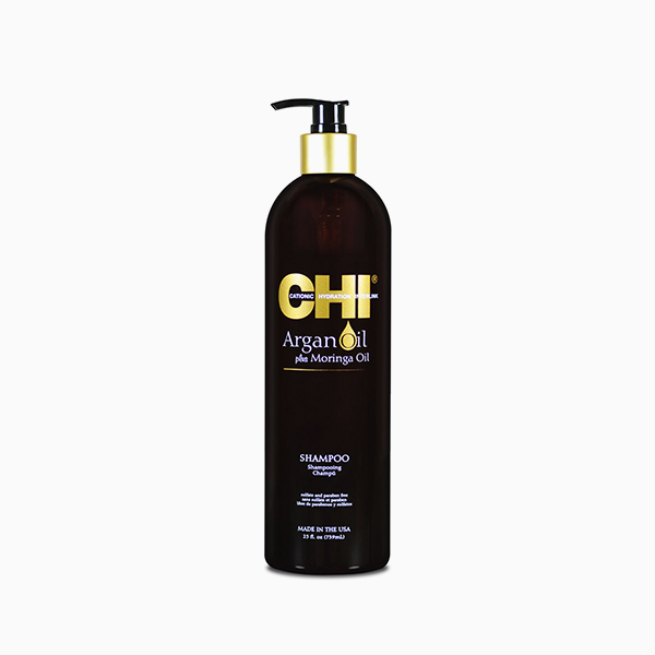 Восстанавливающий шампунь с маслом арганы Argan Oil Plus Moringa Oil Shampoo, CHI 