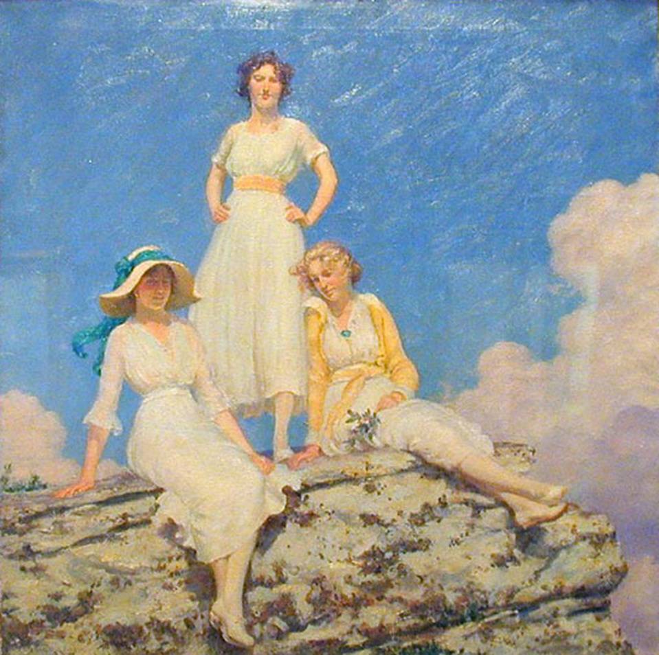 Чарльз Кортни Каран (Charles Courtney Curran),1861-1942.Америка.