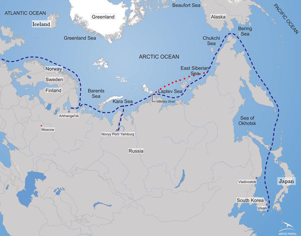 ЕС считает убытки: Россия запретила иностранным судам движение по Северному морскому пути